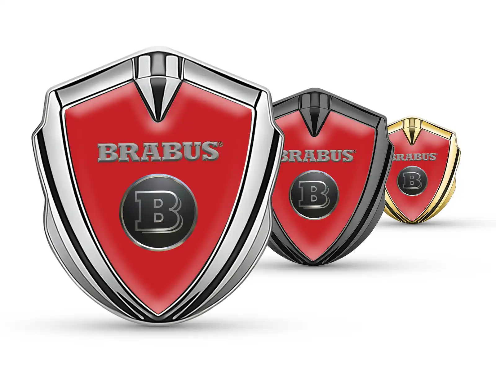 Brabus Emblema Fender Badge Tuning Ispirato Lega